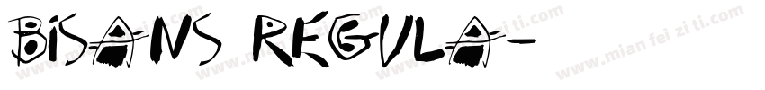 BISans Regula字体转换